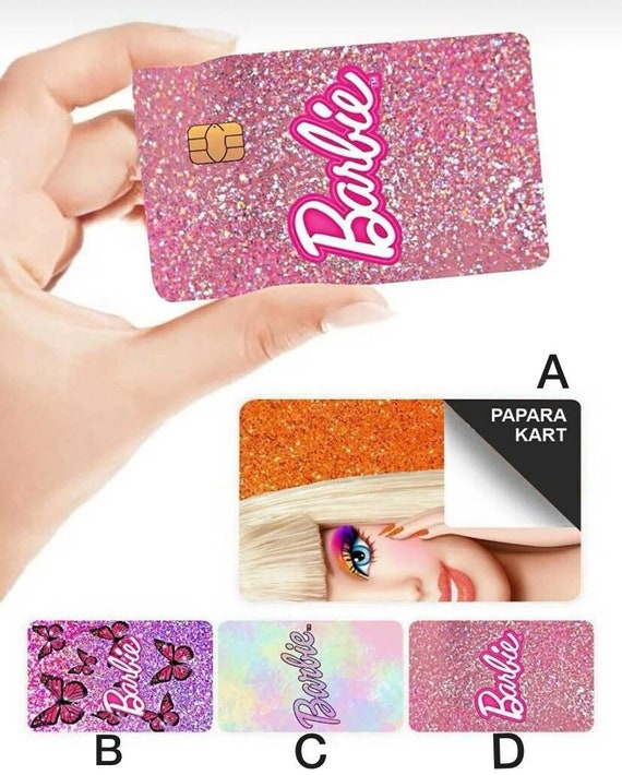 Barbie Credit Card Cover Card Sticker for Debit Cards - Etsy