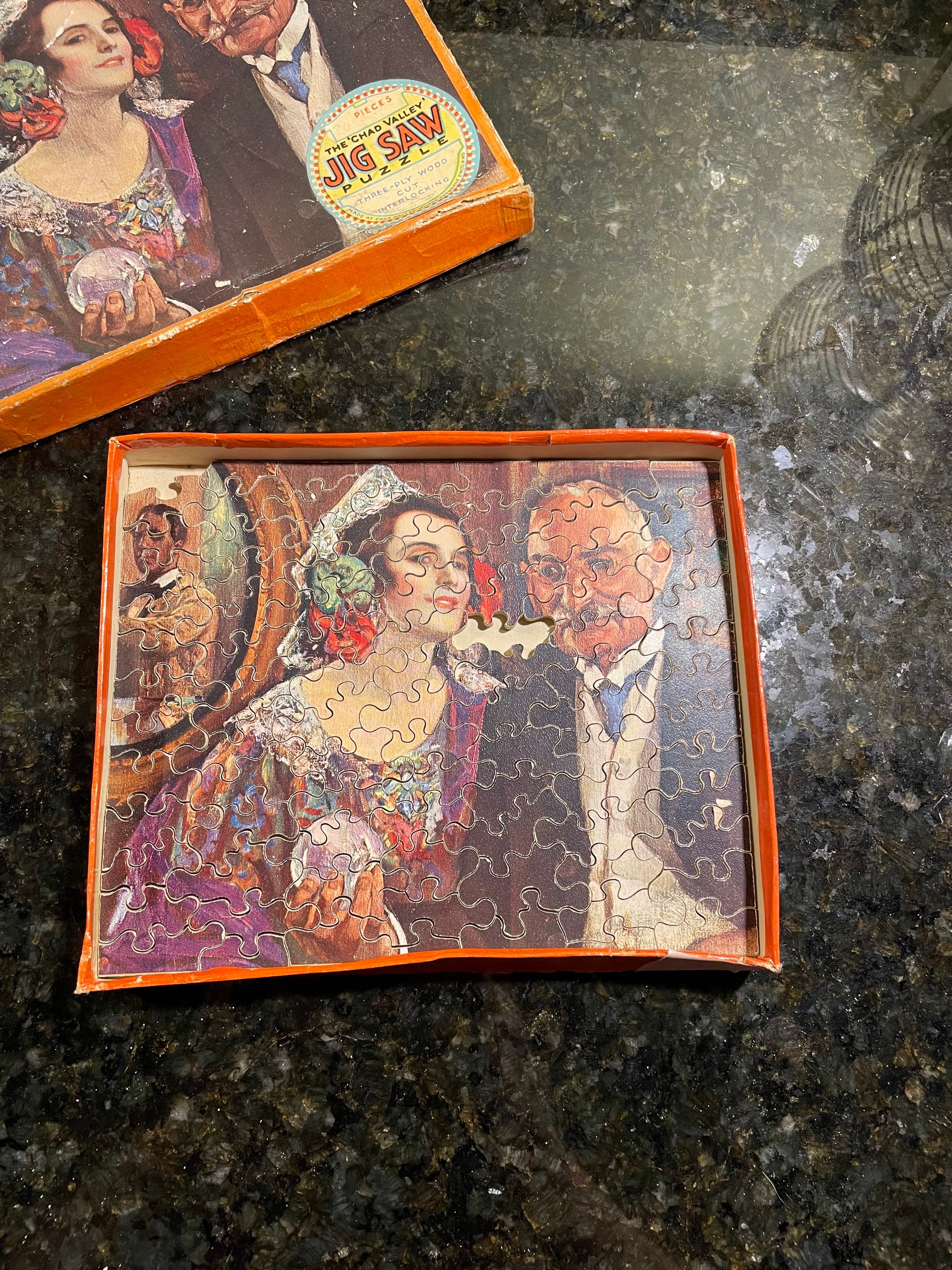 Vintage Chad Valley Jigsaw Puzzle Etsy