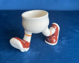 Vintage Carltonware walking egg cup