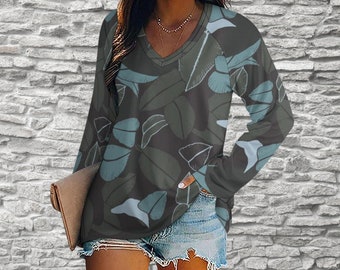 Autumn Vibes Boho Shirt | Retro Floral Comfort Colors Top
