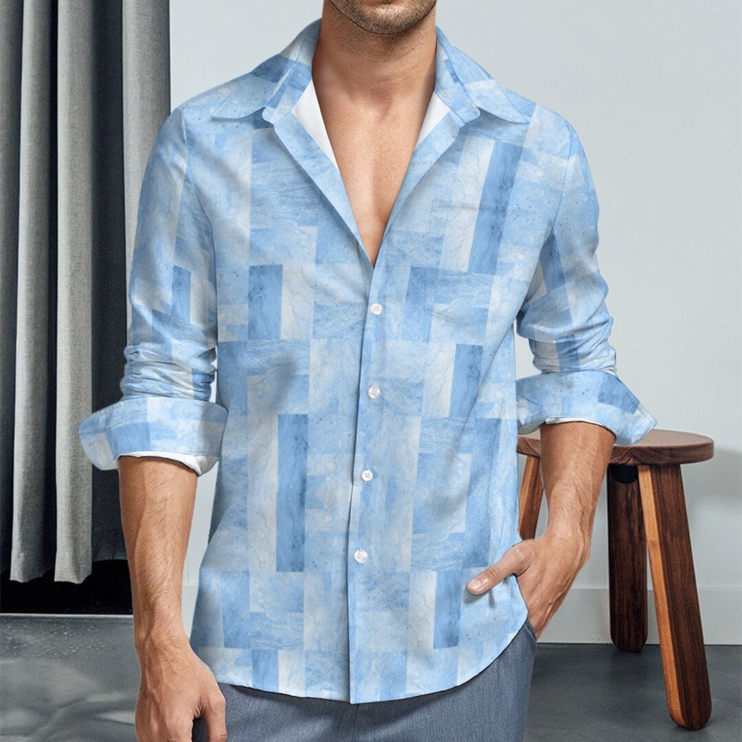 The Geometric Button-Down Shirt main image 1