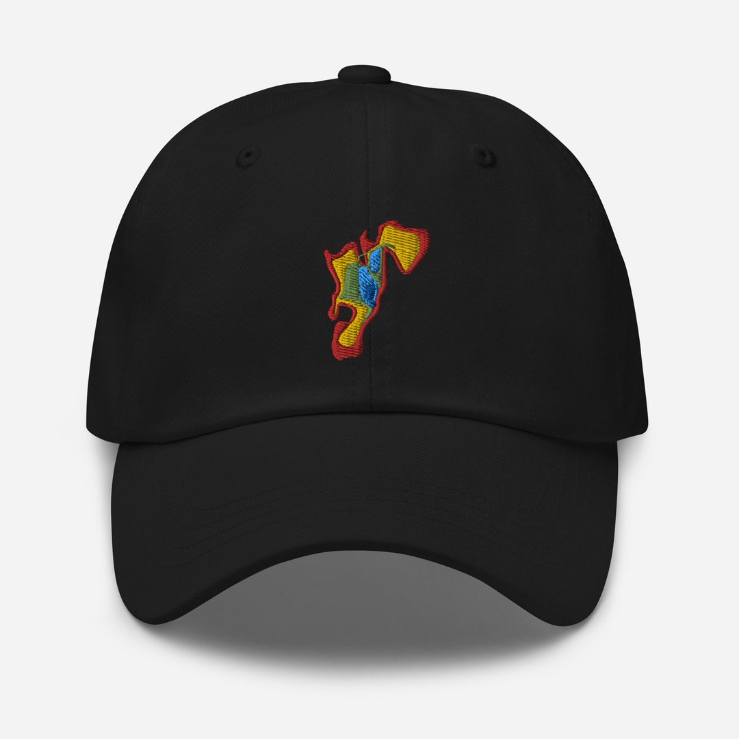 Bantam Lake Rainbow Depth Contour Map Hat Bathymetry Etsy