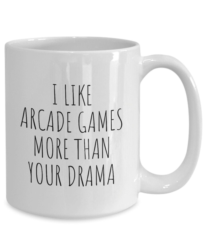 Arcade Games Gifts, Arcade Gaming Mug, Gift for Arcade Game Lovers