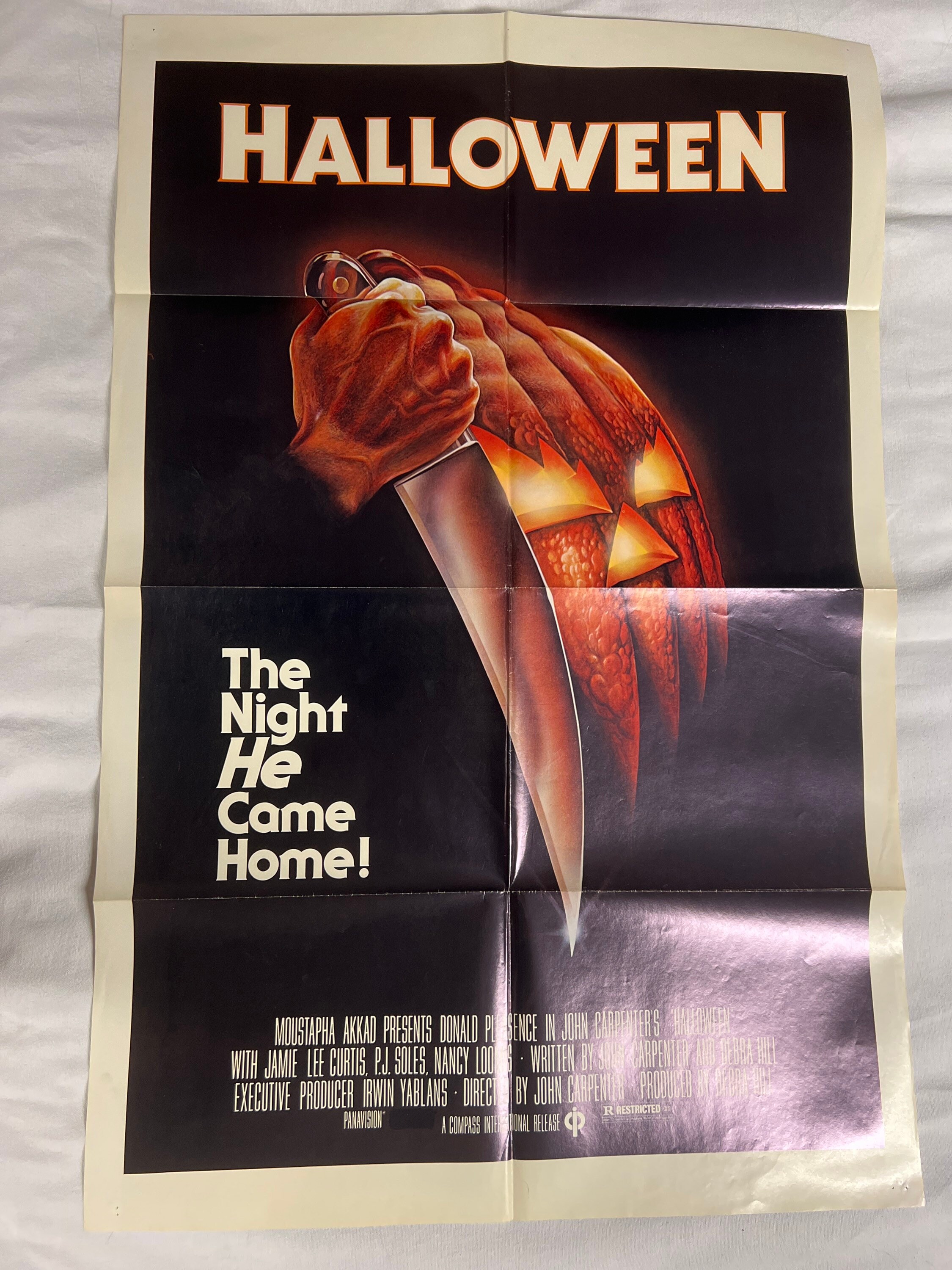 Original Halloween Movie Poster Etsy