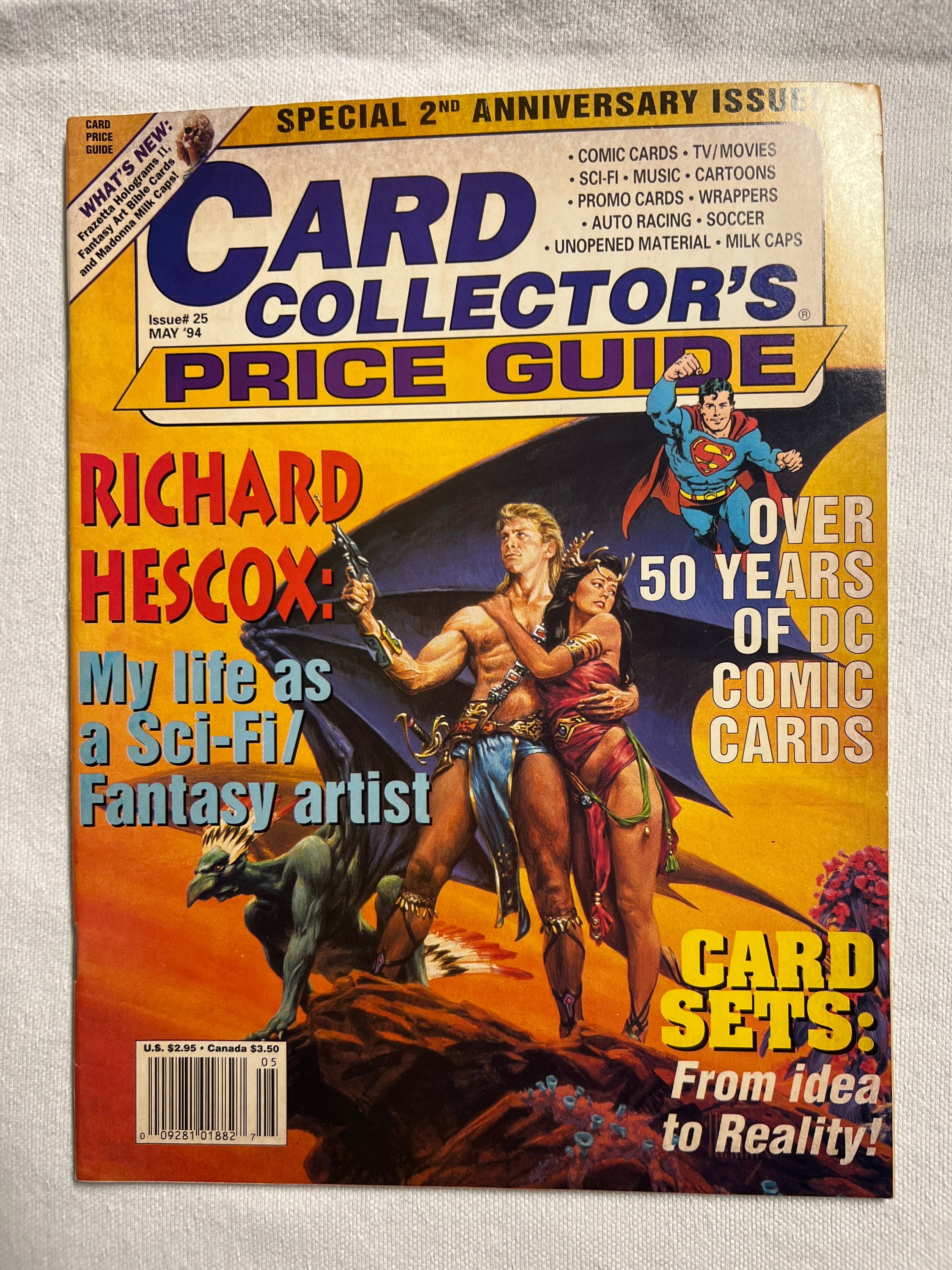 Card Collectors Price Guide Magazine Etsy