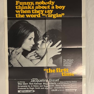 Pôster original do filme de 1969 pela primeira vez