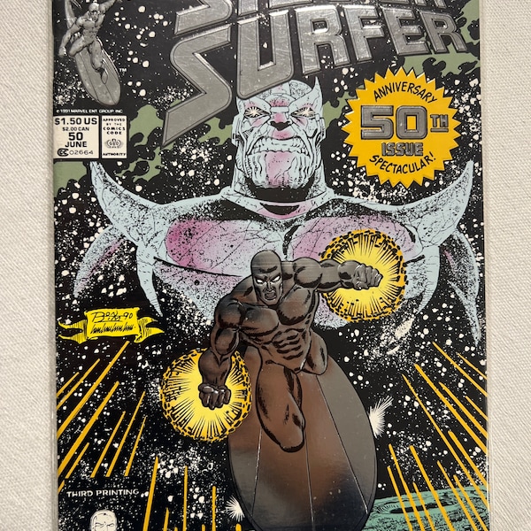 Marvel comics silver surfer
