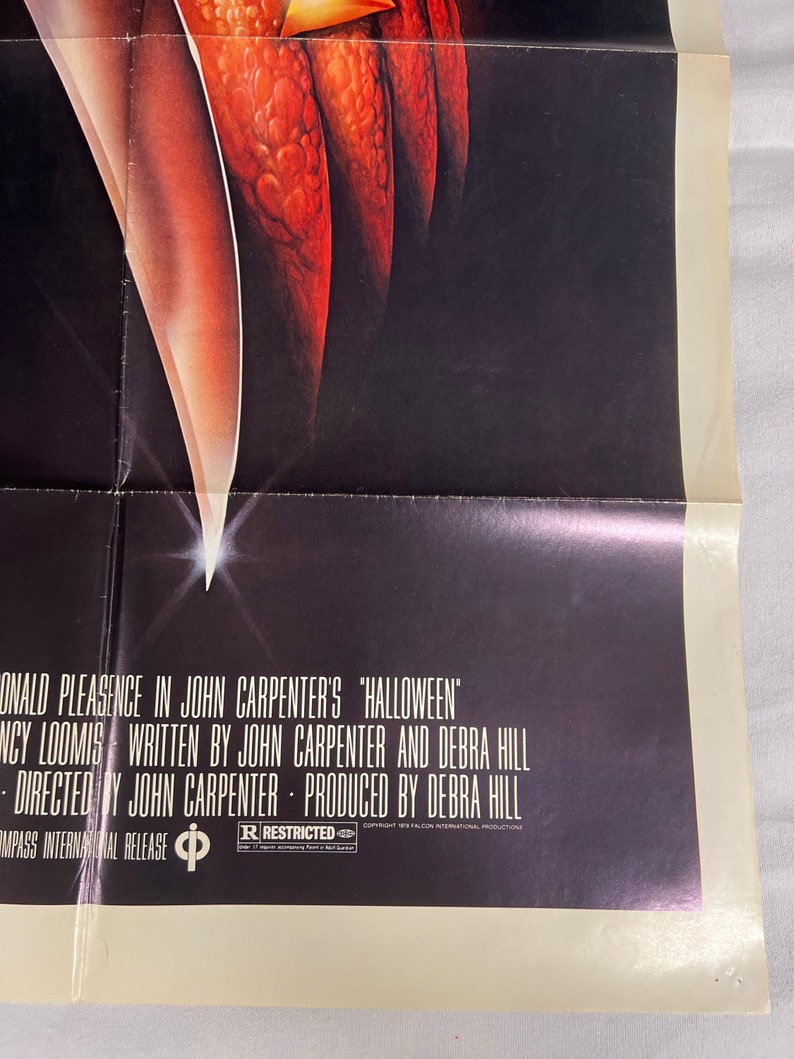 Original Halloween Movie Poster Etsy
