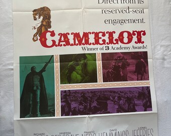 Original Camelot the movie poster