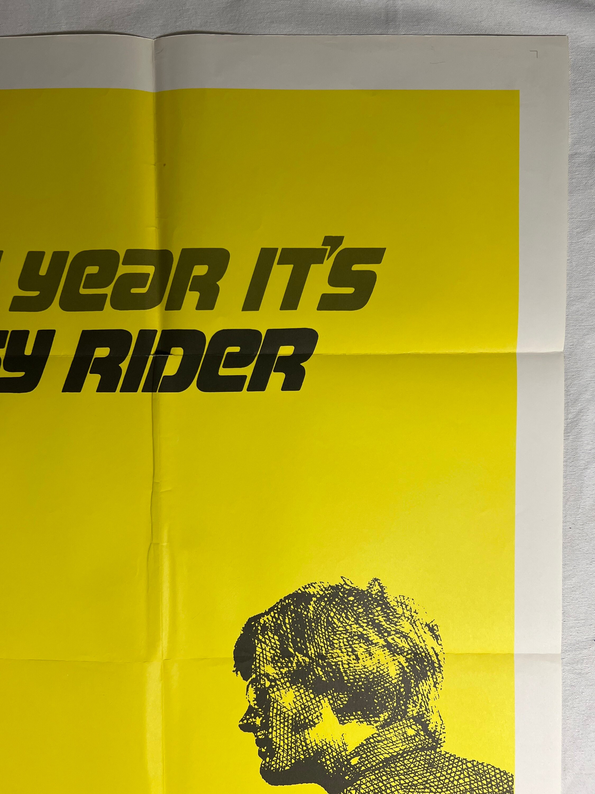 Poster Rider Original 1969 Easy Rider Movie Poster - Etsy