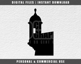 El Morro Puerto Rico SVG: Garita Cut File (Digital Download)