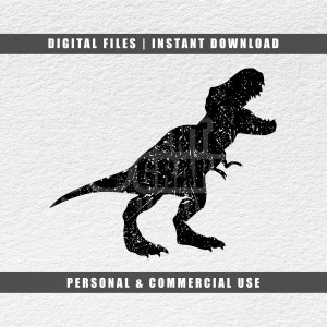 T-rex Svg, Tyrannosaurus Rex Svg, Dinosaur Svg, Distressed Trex Svg, Cricut Svg, Cut File Svg, Instant Download