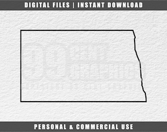North Dakota svg, USA svg, Zustand Umriss svg, Cricut svg, Gravur Datei svg, geschnittene datei svg, Instant Download