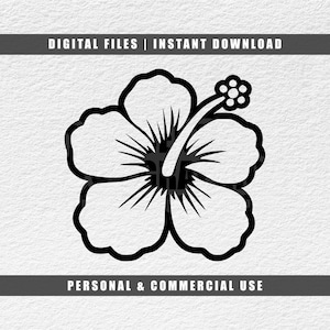 Flor de Maga Svg, Puerto Rico SVG, Puerto Ricaanse Svg, Boricua Svg, Cricut Svg, Cut File Svg, Instant Download