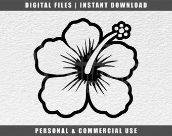 Flor de Maga SVG: Puerto Rico Flower Cut File (Digital Download)