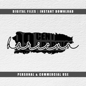 Puerto Rico SVG, Puerto Rico Boricua, Puerto Rican Svg, Boricua Svg, Cricut Svg, Cut File Svg, Instant Download