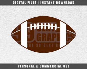 Football Svg, Cricut Svg, Silhouette Svg, Engraving File, PNG, JPG, PDF, Instant Download