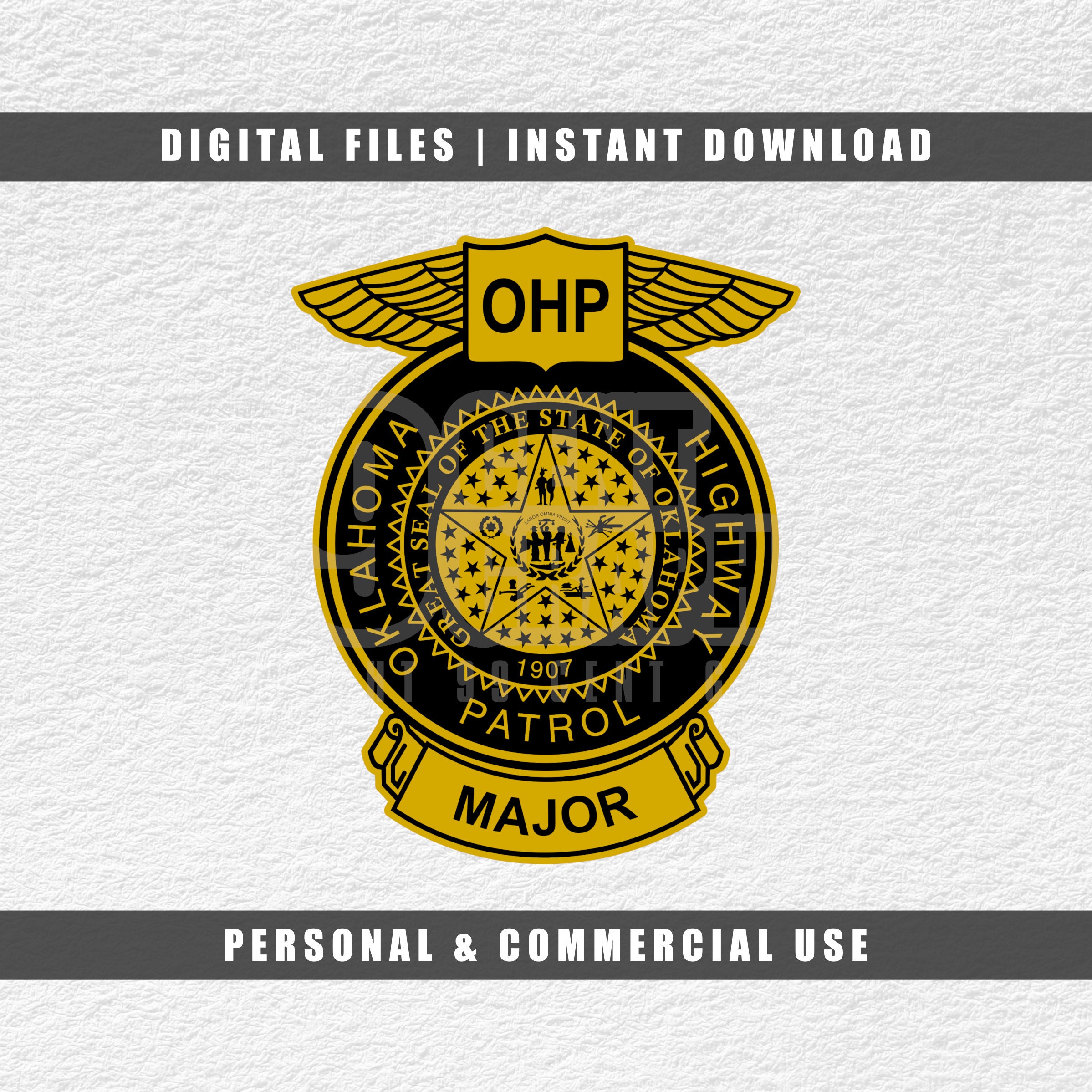 Oklahoma Highway Patrol Shirt Oklahoma Highway Patrol Sticker for
