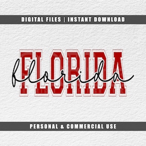Florida Collegiate SVG Cut File (Digital Download)