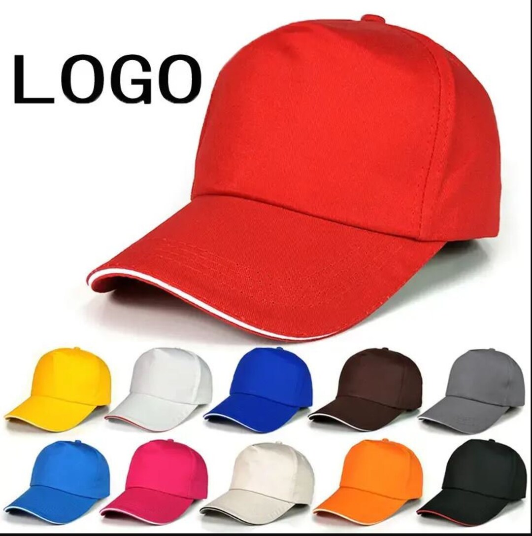 Fashion Promotional Custom Baseball Caps 100 Cotton Dad Embroidery
