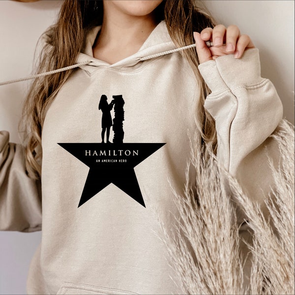 Hamilton Sweatshirt, Alexander Hamilton Hoodie, Hamilton Sweatshirt, Youth Broadway Hoodie, American Musical, Hamilton Tee, Gift Women