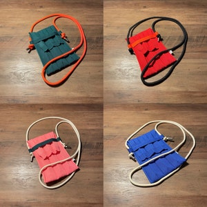 Crossbody Phone Mini Bag: Adjustable Rope Lanyard