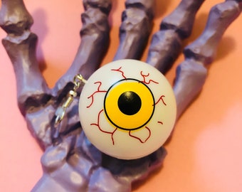 Eyeball Earrings, Halloween earrings, Spooky earrings, Costume earrings