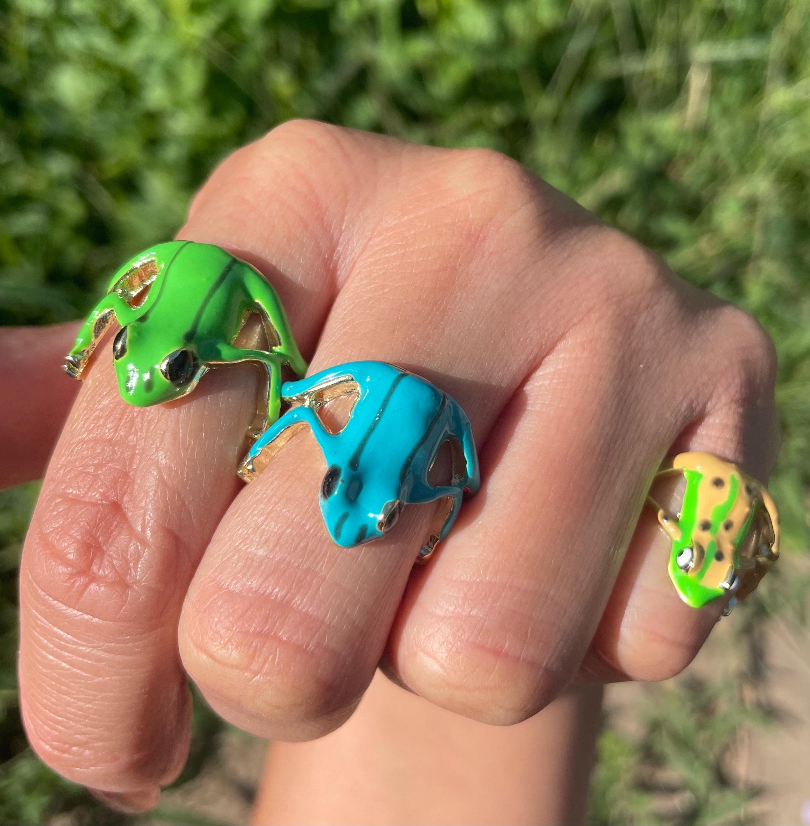 The Great Frog Ring - Etsy