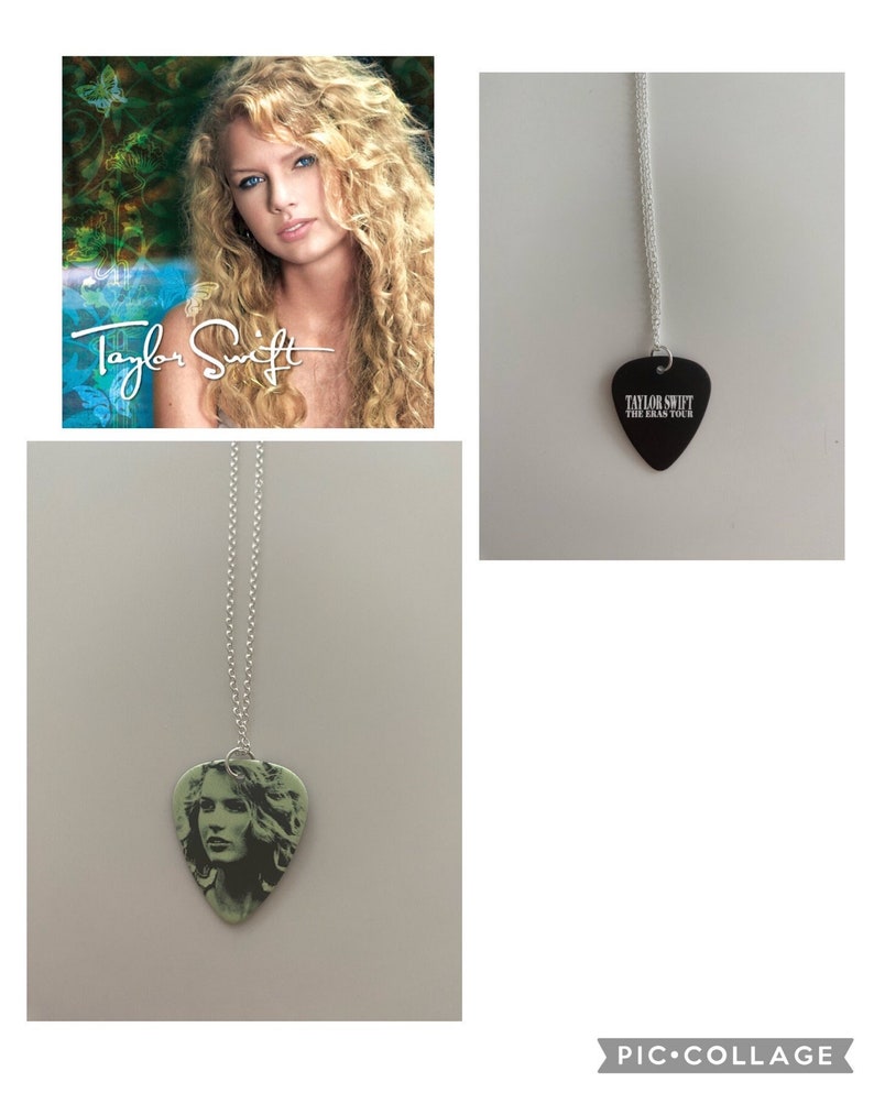Taylor Swift, the Eras Tour, Guitar Pick Necklaces. Etsy UK