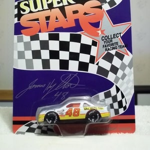 1992 James Hylton No. 48 Valtrol NASCAR racing car by Matchbox