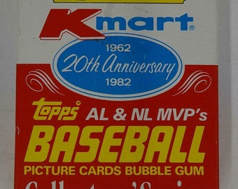 Topps Edición Limitada 20 Aniversario (1962-1982) MVP de Béisbol exclusivamente por Kmart (ofertas)