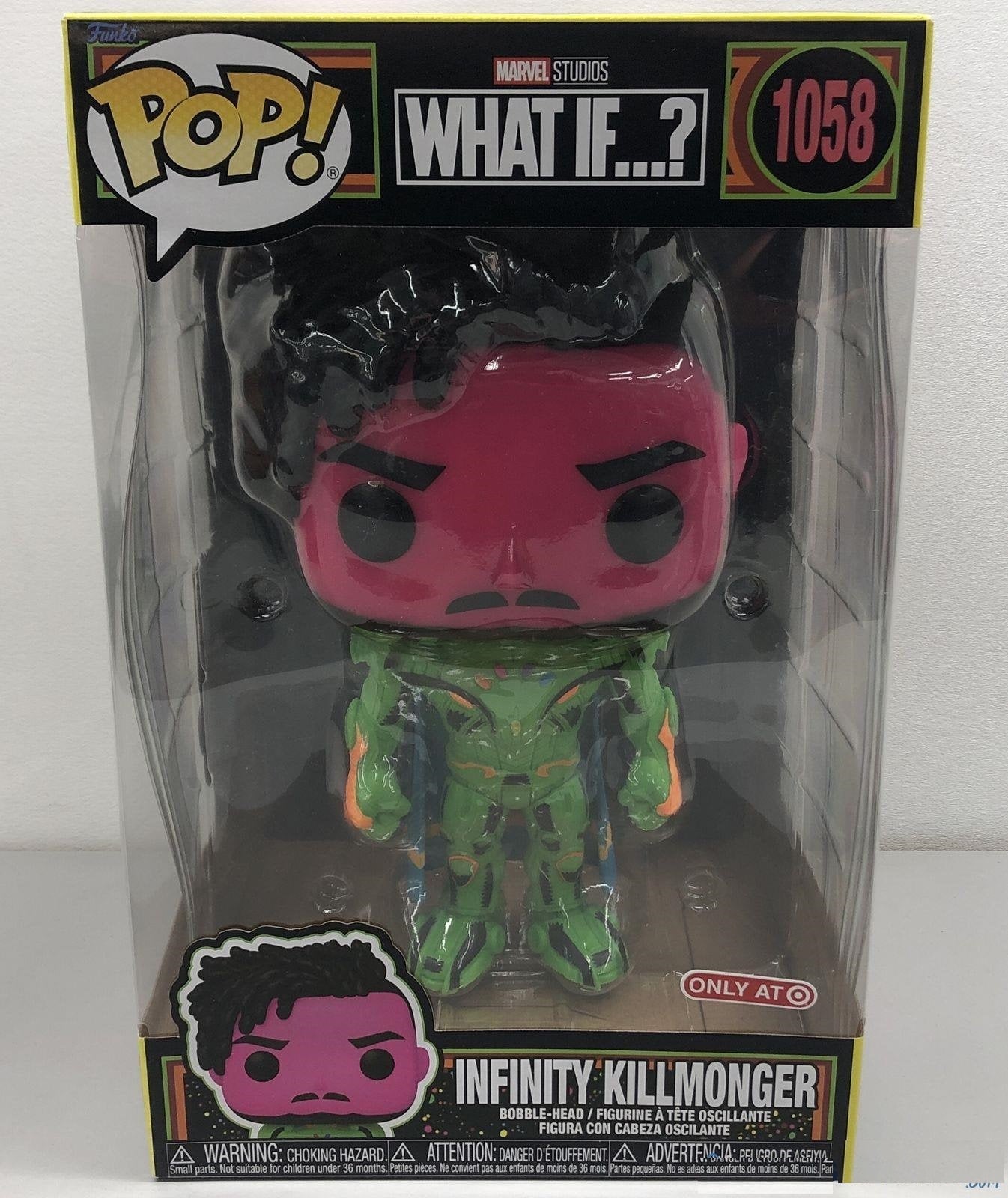 Amazon.com: Funko POP Marvel: What If? - Infinity Killmonger