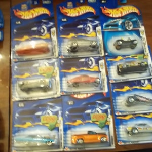 Collection of 10 Mattel Hot Wheels 2003 FIRST EDITIONS series, MIP 1