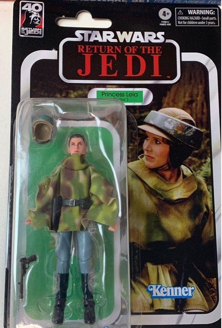 Star Wars Return Of The Jedi Princess Leia (Endor), IOP by Kenner
