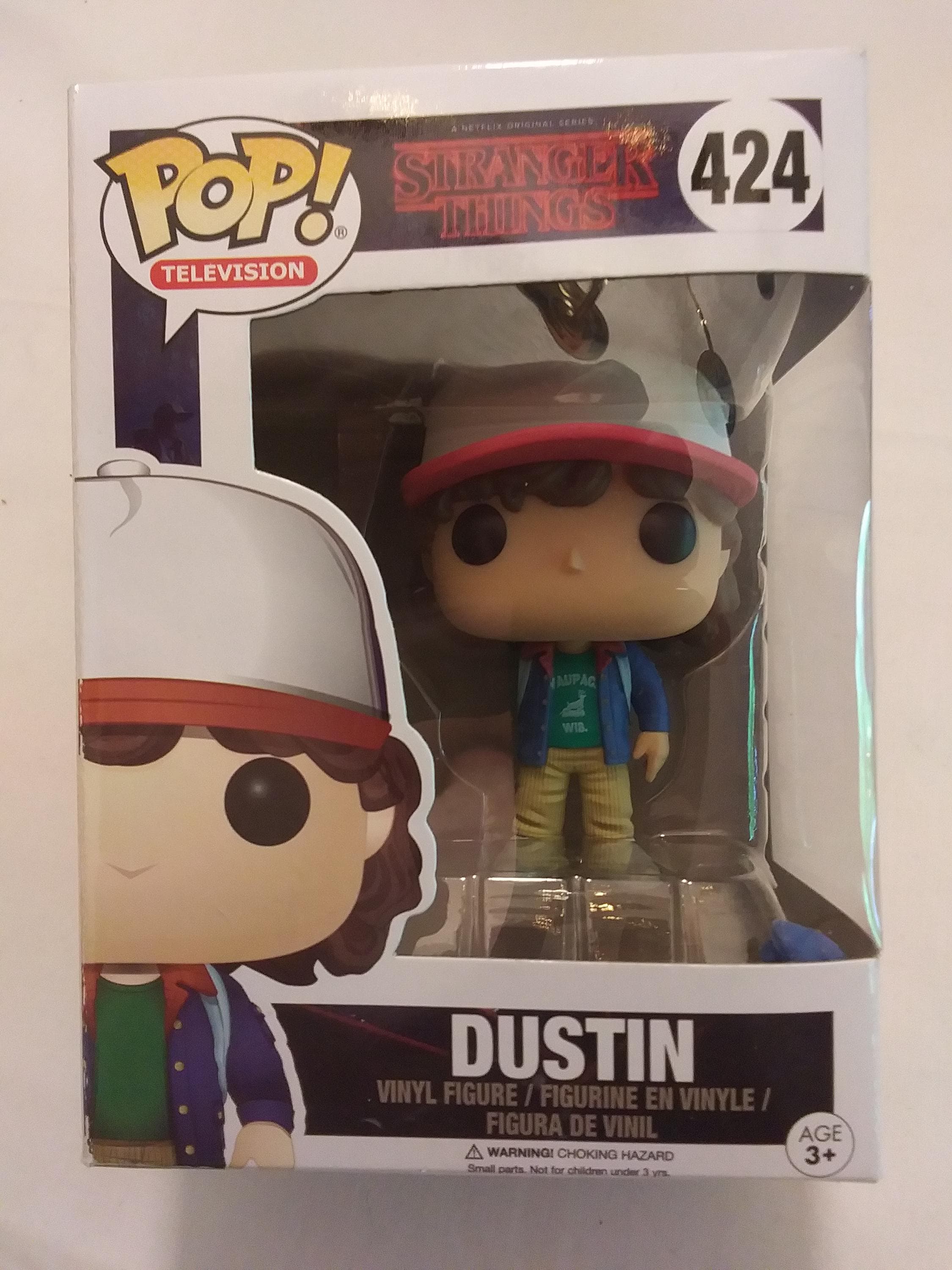 Funko Pop! TV ストレンジャー・シングス - ダスティン #424 ビニール