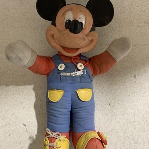 Vintage 1970-2000 - 7 Walt Disneys Musse och Mimmi Pigg plyschdockor bild 6