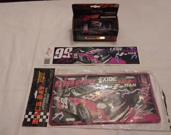 Vintage Jeff Burton Exide Batteries 99 Racing Car - Etsy