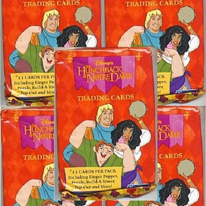 5 Pack sets of The Hunchback Of Notre Dame by Disney full pack