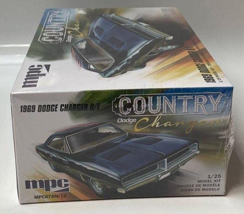 MPC 1969 Country Dodge Charger R/T Model Kit - Factory Sealed - Etsy