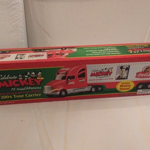 Coca Cola Mickey Mouse 75 Inspearations Tour Carrier Truck W