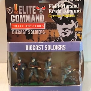Elite Command Die-Cast Figures - Field Marshal Erwin Romell, IOP