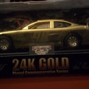 NASCAR 50th Anniversary 24K Gold Limited Edition No. 98 car by Racing Champions