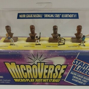 Kenner Starting Lineup Microverse Major League Baseball Swinging Stars