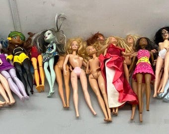 23 Barbie, DC Super Hero Girls, Barbie Friends, & Disney Fashion plus Play Dolls