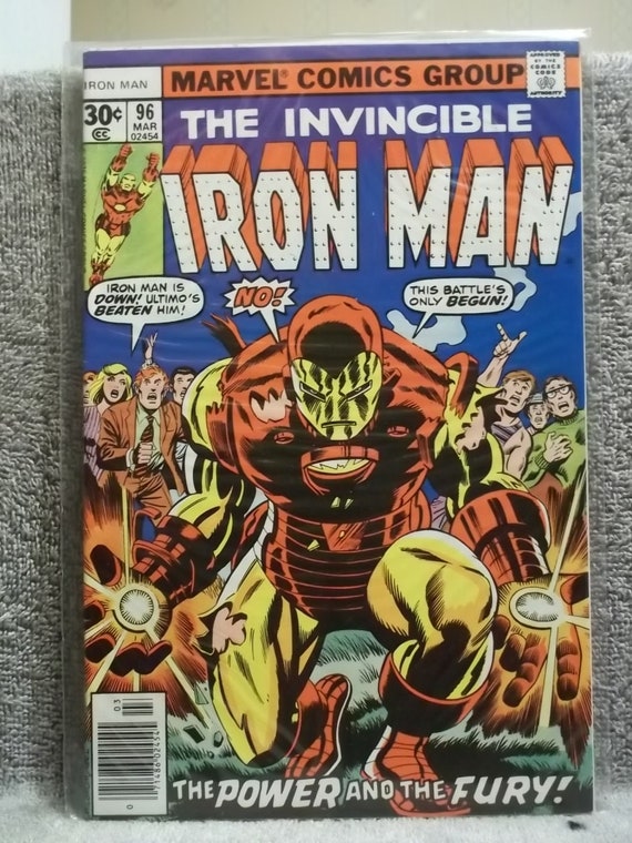 The Invincible Iron Man Bagg - Marvel Vintage - Neuf