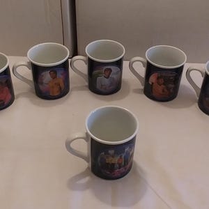 1983 Original Star Trek Hamilton Mugs Set of 8 Artwork by Susie Morton -  Etsy