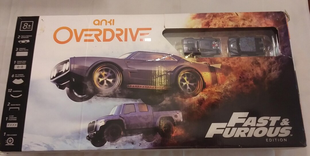 Overdrive - Fast and Furious Edition Wireless Race Car Set by Anki, MIB ...