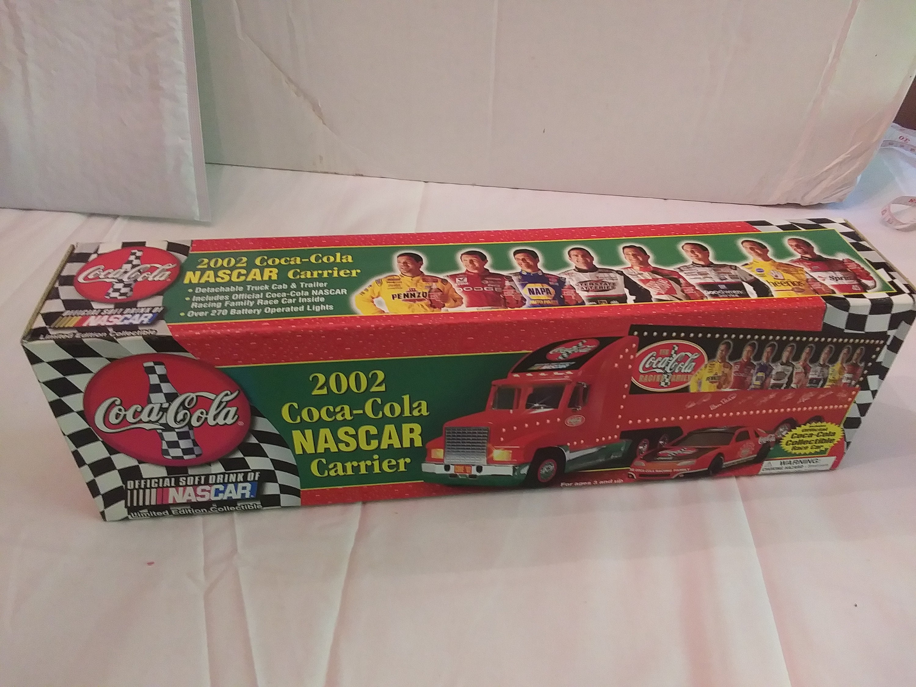 Coca Cola 2002 NASCAR Carrier Truck W/stock Car, IOB - Etsy