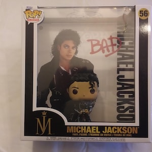 Funko Pop! Albums - Michael Jackson Bad #56 Vinyl Figure, IOB - Etsy