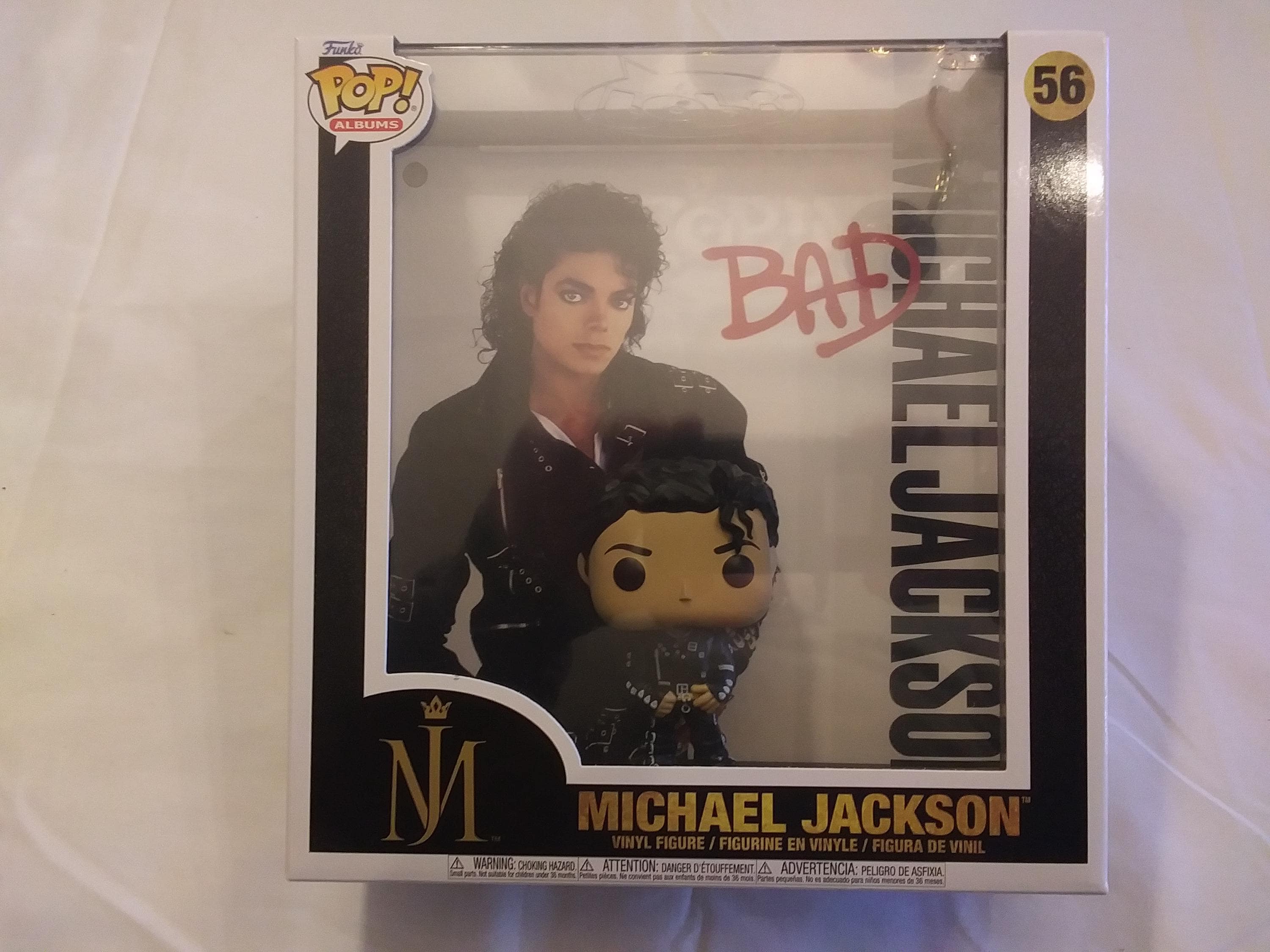 Funko Pop! Albums - Michael Jackson Bad #56 Vinyl Figure, IOB - Etsy